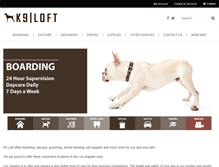 Tablet Screenshot of k9loft.com